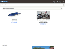 Tablet Screenshot of bike-boot-austria.at